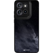 Coque Motorola Moto S50 - Silicone rigide noir Black Sky Clouds