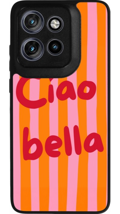 Motorola Moto S50 Case Hülle - Silikon schwarz Bye Bella 2026