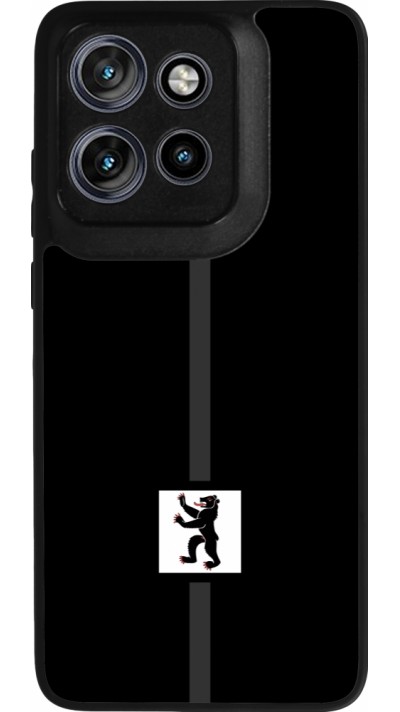 Motorola Moto S50 Case Hülle - Silikon schwarz Kanton AI schwarz