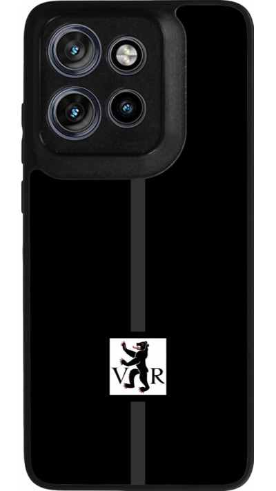 Motorola Moto S50 Case Hülle - Silikon schwarz Kanton AR schwarz