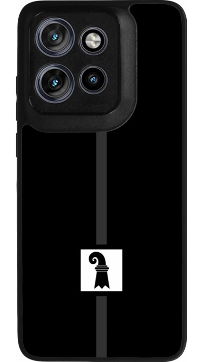 Motorola Moto S50 Case Hülle - Silikon schwarz Kanton BS schwarz