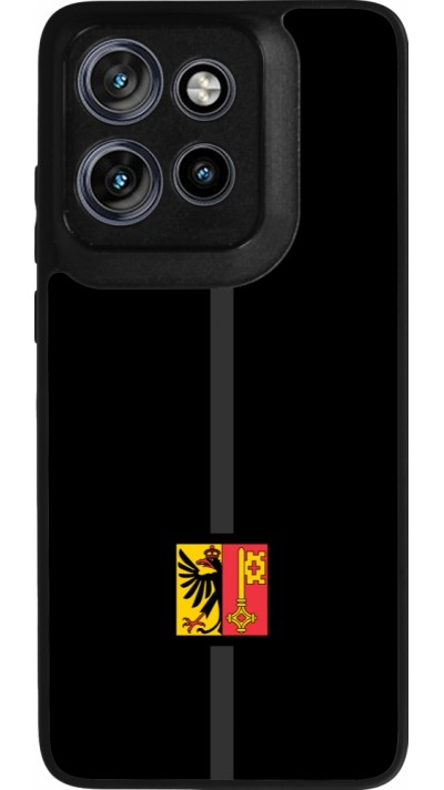 Motorola Moto S50 Case Hülle - Silikon schwarz Kanton GE schwarz