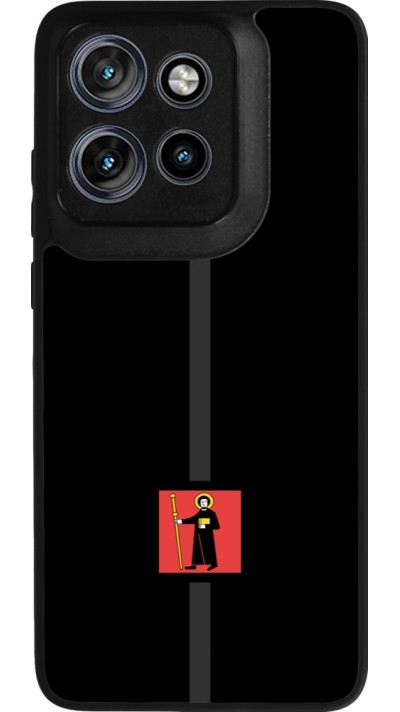 Motorola Moto S50 Case Hülle - Silikon schwarz Kanton GL schwarz