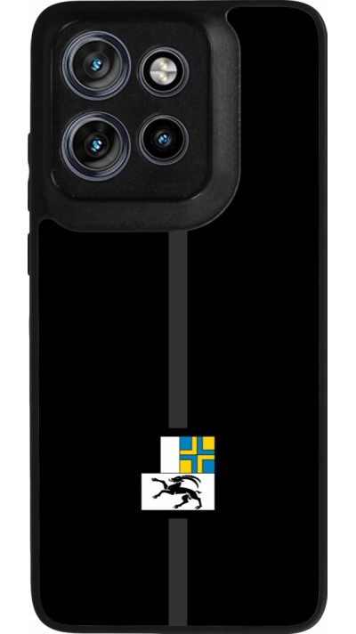 Motorola Moto S50 Case Hülle - Silikon schwarz Kanton GR schwarz