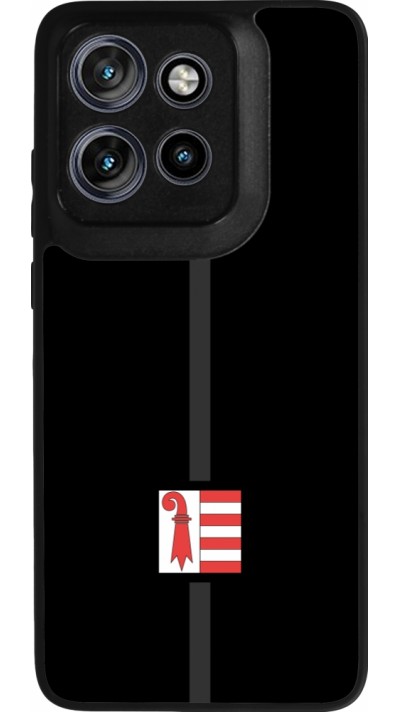 Motorola Moto S50 Case Hülle - Silikon schwarz Kanton JU schwarz