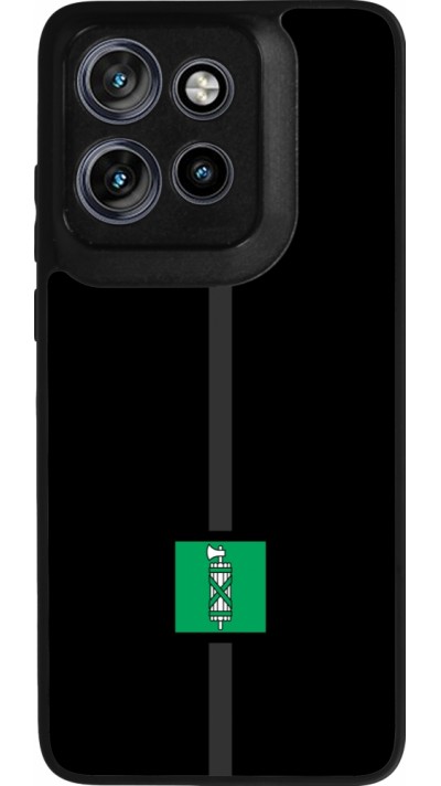 Motorola Moto S50 Case Hülle - Silikon schwarz Kanton SG schwarz