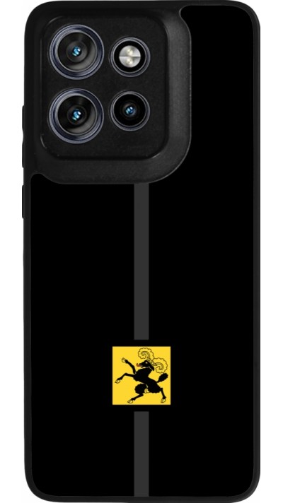 Motorola Moto S50 Case Hülle - Silikon schwarz Kanton SH schwarz