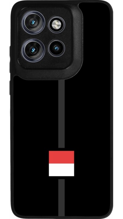 Motorola Moto S50 Case Hülle - Silikon schwarz Kanton SO schwarz