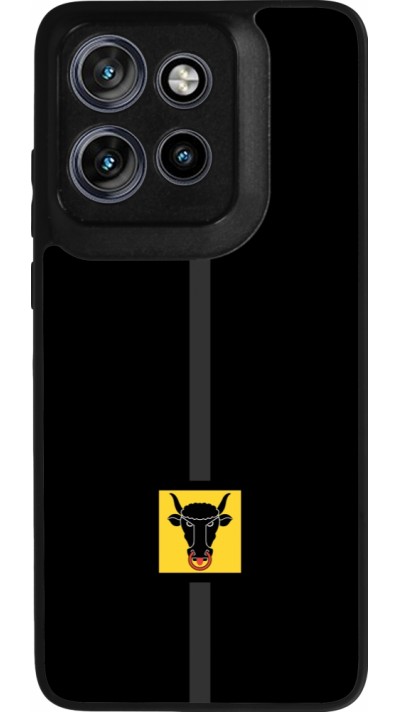 Motorola Moto S50 Case Hülle - Silikon schwarz Kanton UR schwarz