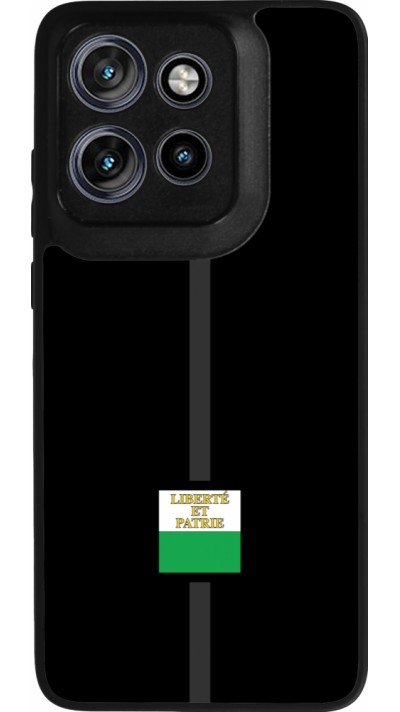 Motorola Moto S50 Case Hülle - Silikon schwarz Kanton VD schwarz