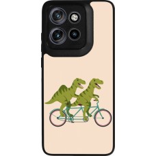 Motorola Moto S50 Case Hülle - Silikon schwarz Dinosaurs on bikes 2026