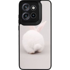Motorola Moto S50 Case Hülle - Silikon schwarz Easter 2024 bunny butt