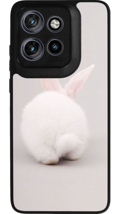 Motorola Moto S50 Case Hülle - Silikon schwarz Easter 2024 bunny butt