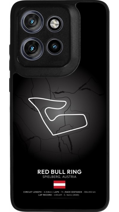 Motorola Moto S50 Case Hülle - Silikon schwarz F1 Track 2025 Austria