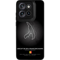 Motorola Moto S50 Case Hülle - Silikon schwarz F1 Track 2025 Belgium