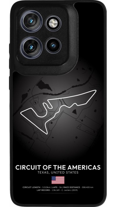 Motorola Moto S50 Case Hülle - Silikon schwarz F1 Track 2025 United States