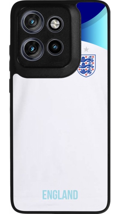 Motorola Moto S50 Case Hülle - Silikon schwarz England 2022 personalisierbares Fußballtrikot