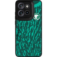 Motorola Moto S50 Case Hülle - Silikon schwarz Saudi-Arabien 2022 personalisierbares Fussballtrikot