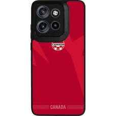 Motorola Moto S50 Case Hülle - Silikon schwarz Kanada 2026 personalisierbares Fussballtrikot