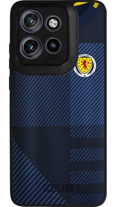 Motorola Moto S50 Case Hülle - Silikon schwarz Schottland personalisierbares Fussballtrikot