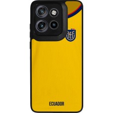 Motorola Moto S50 Case Hülle - Silikon schwarz Ecuador 2022 Fußballtrikot