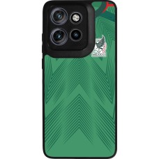 Motorola Moto S50 Case Hülle - Silikon schwarz Mexiko 2022 personalisierbares Fussballtrikot