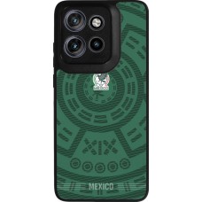 Coque Motorola Moto S50 - Silicone rigide noir Maillot de football Mexique 2026 personnalisable