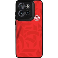 Motorola Moto S50 Case Hülle - Silikon schwarz Tunesien 2022 personalisierbares Fussballtrikot
