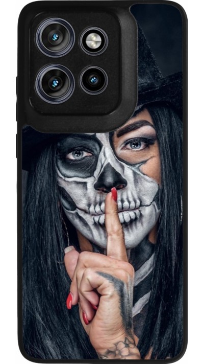 Motorola Moto S50 Case Hülle - Silikon schwarz Halloween 18 19
