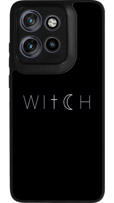 Motorola Moto S50 Case Hülle - Silikon schwarz Halloween 22 witch word