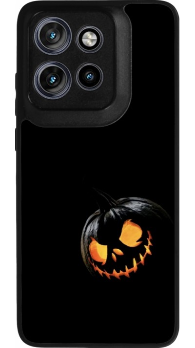 Motorola Moto S50 Case Hülle - Silikon schwarz Halloween 2023 discreet pumpkin