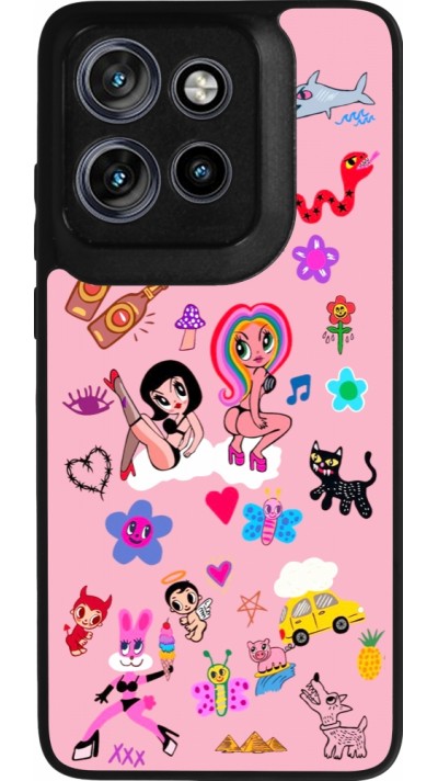 Motorola Moto S50 Case Hülle - Silikon schwarz Karol G La Bichota Manana Sera Bonito