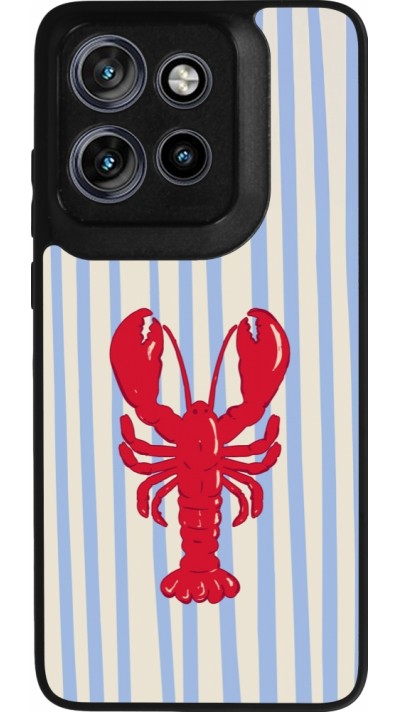 Motorola Moto S50 Case Hülle - Silikon schwarz Red lobster 2026