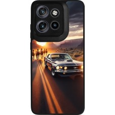 Coque Motorola Moto S50 - Silicone rigide noir Mustang 69 Grand Canyon