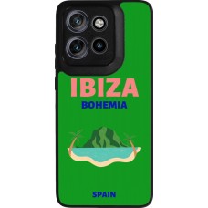 Coque Motorola Moto S50 - Silicone rigide noir Pop Summer Destination Ibiza