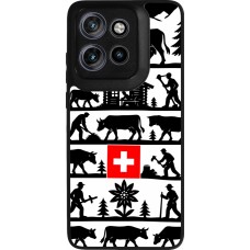 Coque Motorola Moto S50 - Silicone rigide noir Poya Suisse 1