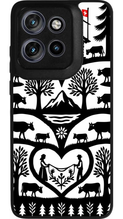 Motorola Moto S50 Case Hülle - Silikon schwarz Poya Schweiz 2