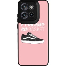 Motorola Moto S50 Case Hülle - Silikon schwarz princesse en basket