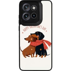 Motorola Moto S50 Case Hülle - Silikon schwarz Saint Valentines Day 26 Happy Valentine