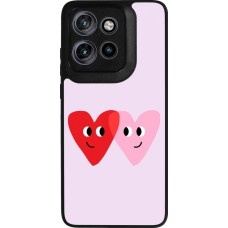 Coque Motorola Moto S50 - Silicone rigide noir Saint Valentines Day 26 Heart