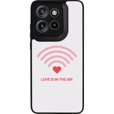 Coque Motorola Moto S50 - Silicone rigide noir Saint Valentines Day 26 Love is in the air