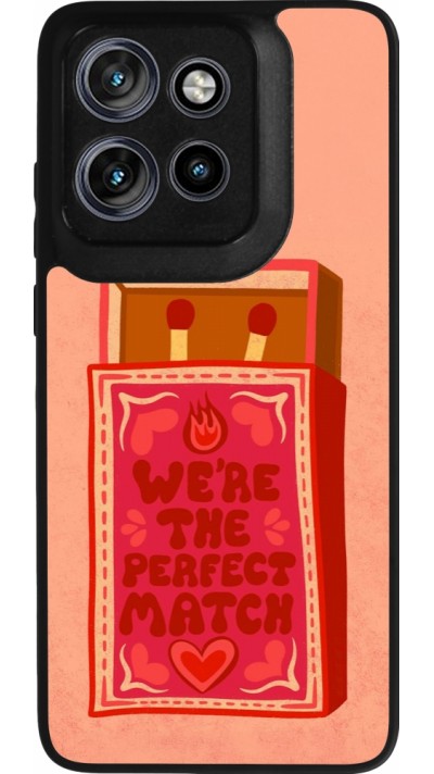 Motorola Moto S50 Case Hülle - Silikon schwarz Saint Valentines Day 26 Perfect Match