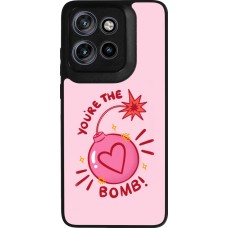 Coque Motorola Moto S50 - Silicone rigide noir Saint Valentines Day 26 You are the bomb