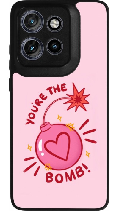 Motorola Moto S50 Case Hülle - Silikon schwarz Saint Valentines Day 26 You are the bomb