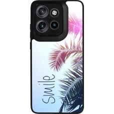 Coque Motorola Moto S50 - Silicone rigide noir Smile 05
