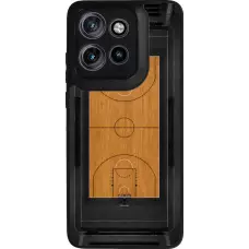 Coque Motorola Moto S50 - Silicone rigide noir Sports 2026 Basketball