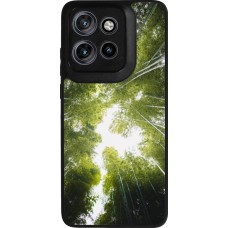 Motorola Moto S50 Case Hülle - Silikon schwarz Spring 23 forest blue sky