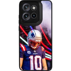 Coque Motorola Moto S50 - Silicone rigide noir Super Bowl 26 Patriots 3