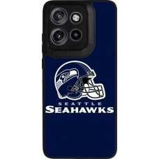 Coque Motorola Moto S50 - Silicone rigide noir Super Bowl 26 Seattle 3