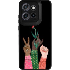 Motorola Moto S50 Case Hülle - Silikon schwarz Womens day 2026 2